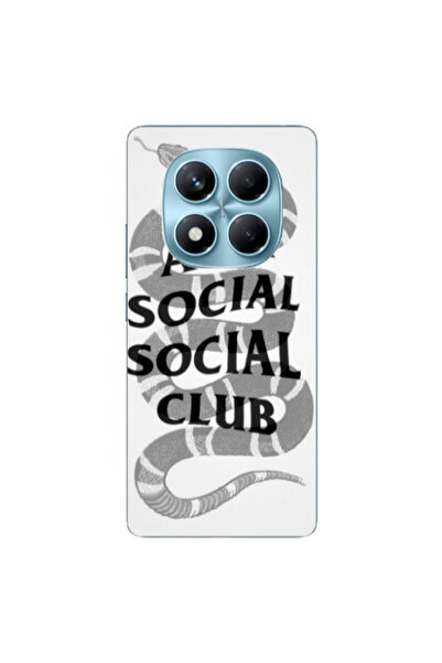Other Xiaomi Redmi Note 14 Pro Social club Transparent Silicone TPU Θήκη