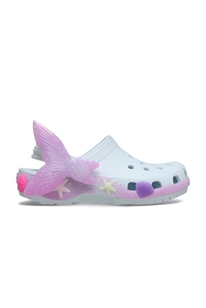 Crocs Saboti clasici cu schimbare de culoare, cu tematică de sirenă