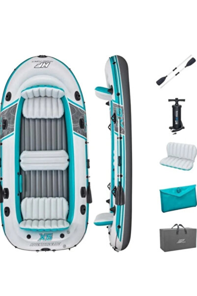SUA 65159 Hyidro-Force Adventure Elite 364x166 cm 5 Kişilik Raft Set Şişme Bot