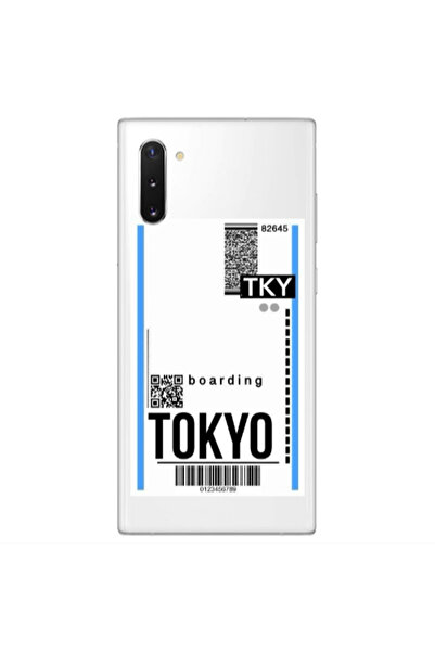 Other Samsung Note 10 Plus Tokyo Boarding Transparent Silicone TPU Θήκη