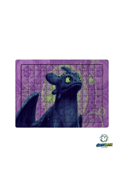 Ghostbastır Design Dragon 99 Piece Standing Puzzle – Decorative Children's Pu...
