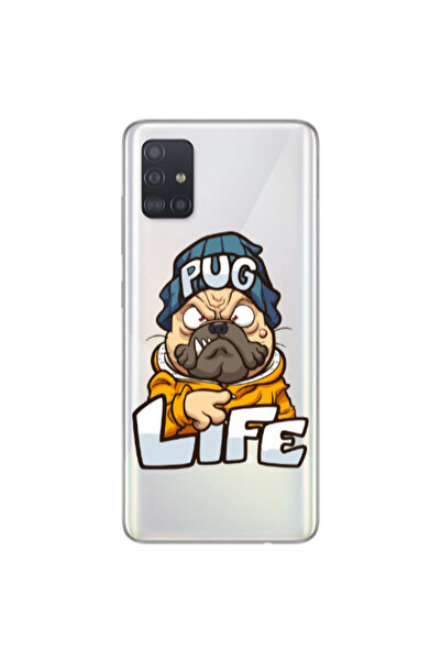 Other Samsung A51 Pug Life 2 Transparent Silicone TPU Θήκη