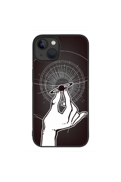 Other Apple iPhone 13 Mini The planet in my hand Black Glossy Θήκη
