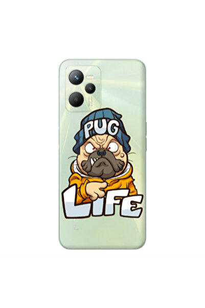 Other Realme C35 Pug Life 2 Transparent Silicone TPU Θήκη