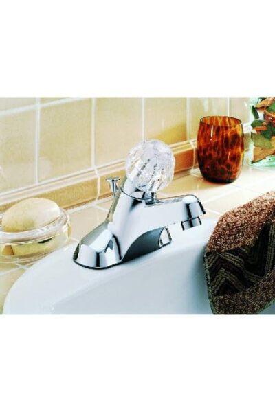 Yıldızan Terra Organik P188621Lf Choice Single Handle Bathroom Faucet, Chrome...