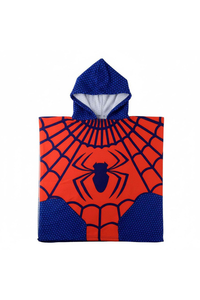 SPIDERMAN Prosop poncho de plajă din microfibră 54x110 cm