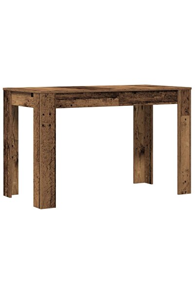 vidaxl Masă de bucătărie, lemn vechi, 120 x 60 x 76 cm, PAL