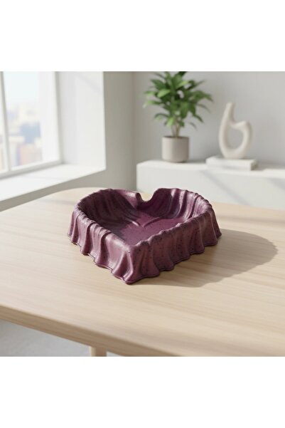 OEM Decorative Bowl Heart Shape Draped Design