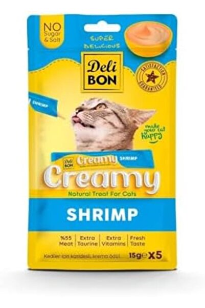 Delibon Creamy Ödül Maması Karidesli 15gr 5li Paket revify 827927
