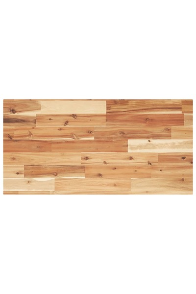 vidaxl Raft suspendat 100x40x2 cm lemn masiv acacia netratat
