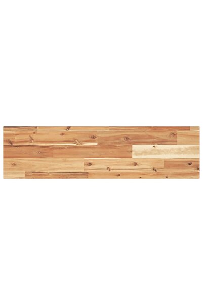 vidaxl Raft suspendat 80x20x2 cm lemn masiv acacia netratat
