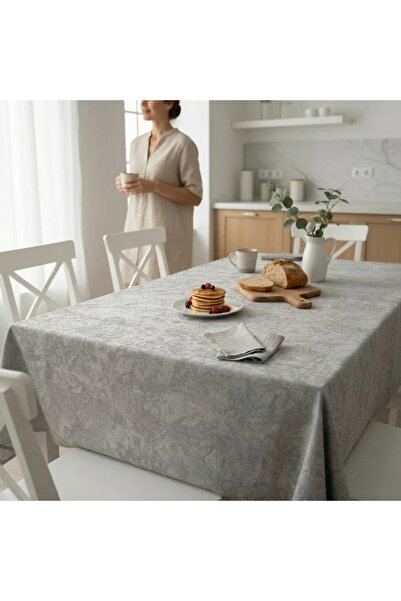 NufJoy Waterproof Tablecloth , Teflon Treated, Anti-Stain, Premium Cotton Tex...