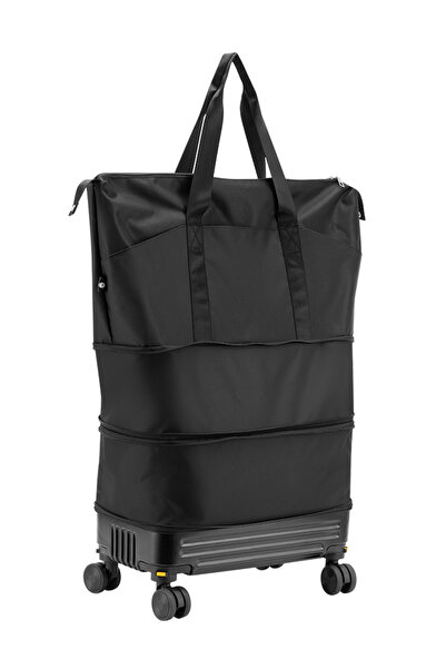 Lawazim Expandable Foldable Travel Bag 35L-65L Rolling Weekender Luggage with...