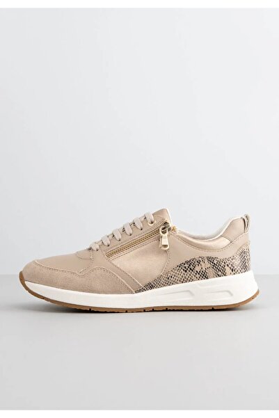 Geox WOMEN'S SPORTS SHOES, BULMYA RESPIRA, BEIGE, 35