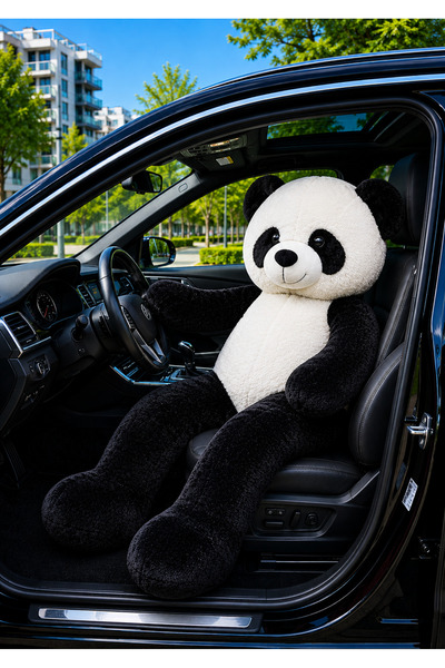 Heribom 160 Cm Dev Peluş Panda Hediyelik Peluş Oyuncak
