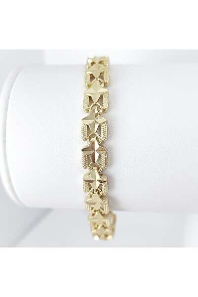 Milena BRATARA DAMA PLACATA CU AUR 14K -LUNGIME 19CM