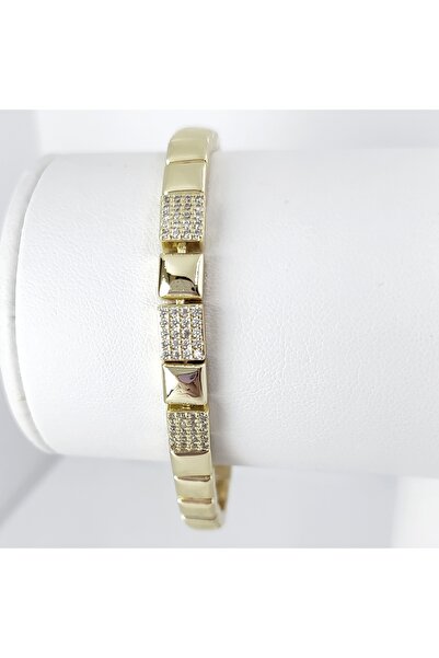 Milena BRATARA DAMA PLACATA CU AUR 14K -LUNGIME 19CM