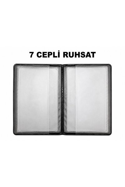 EP GARAJ OTOMOTİV Alfa Romeo 7-Pocket License Holder – Stylish and Practical Design