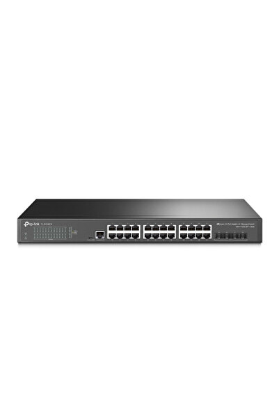 Universal تي بي-لينك محول شبكة جيجابت 24 منفذ طراز TL-SG3428X مع 4 منافذ SFP ...