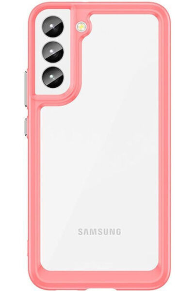 Hurtel Outer Space Πίσω Κάλυμμα Πλαστικό / Σιλικόνη Κόκκινο (Galaxy S22)