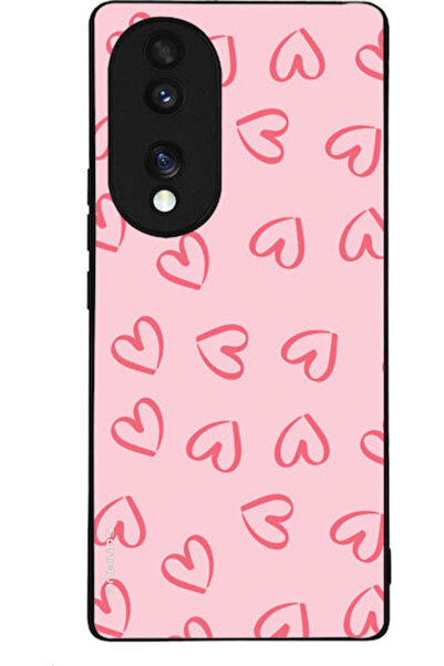 Other Θήκη Sonique Heart Series για Honor 70 5G Ροζ
