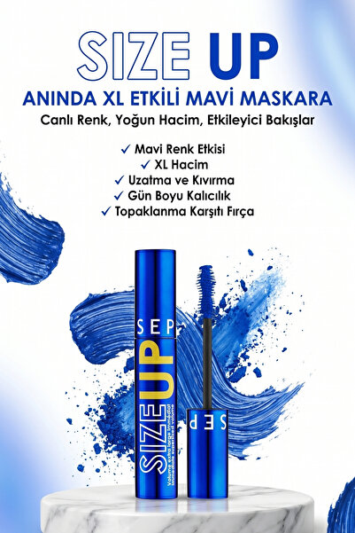 SEPHORA COLLECTION Büyük Beden Anında XL Etkili Hacim Verici Maskara Uzatıcı ...