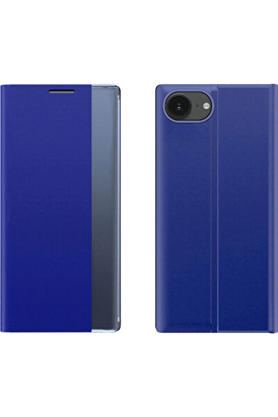 Hurtel Σλιπ Μπουκ Πλαστικό Μπλε για iPhone 17e / 16e