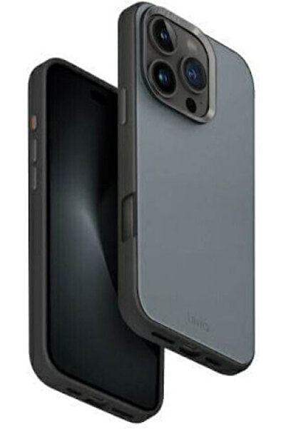 uniq Back Cover Synthetic Leather Blue (iPhone 16 Pro)