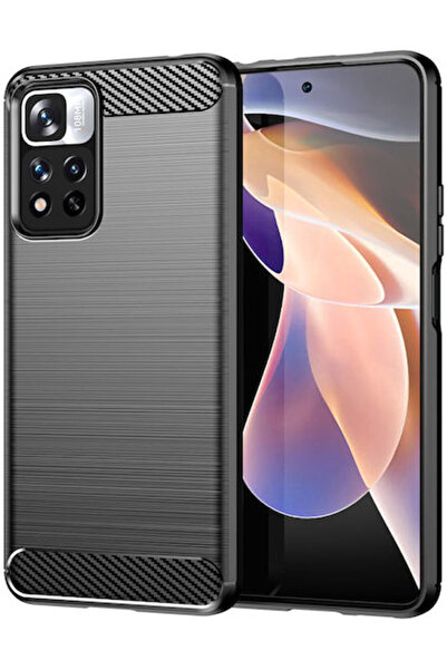 Hurtel Πλαστικό Μαύρο Πίσω Κάλυμμα Άνθρακα (Xiaomi Poco X4 NFC)