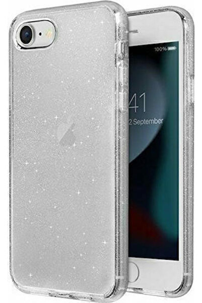uniq Lifepro Xtreme Πίσω Θήκη Σιλικόνης Διαφανής με Γκλίτερ (iPhone SE 2022/2...
