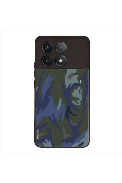 Other Θήκη Sonique Σειρά Στρατιωτικού Καμουφλάζ για Xiaomi Poco F6 Pro 5G Μπλ...