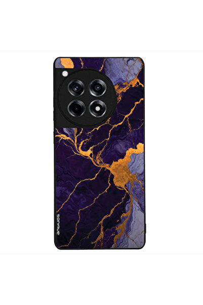 Other Θήκη Sonique Σειράς Μάρμαρο για Oneplus 12r 5g Μωβ