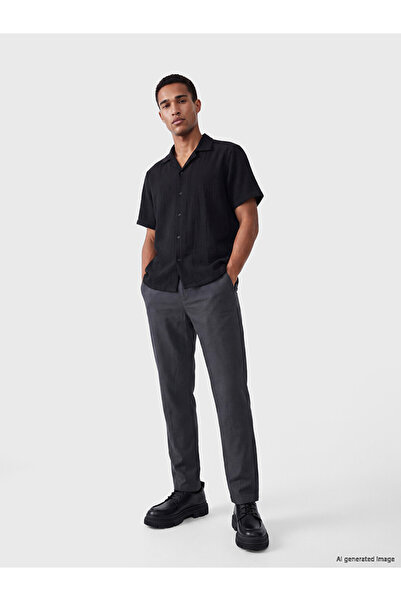 LC Waikiki Regular Fit Muslin Men's Shirt