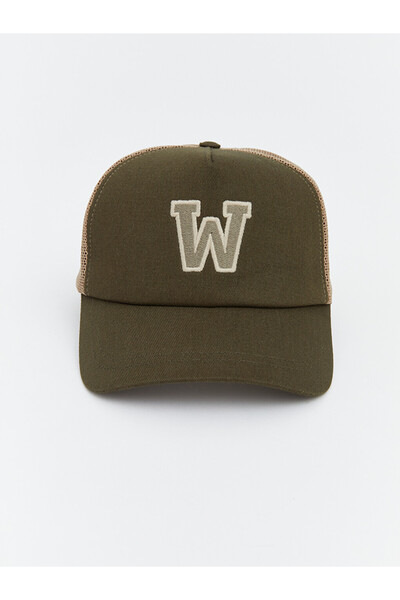 LC Waikiki Khaki W Embroidered Men's Cap Hat