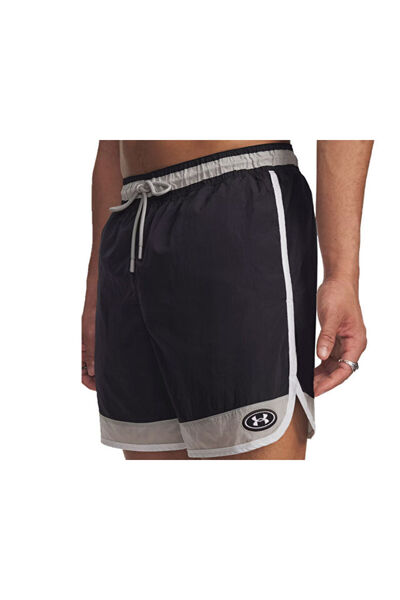 Under Armour Ua icon Woven Track Shorts Erkek Günlük Şort 6009350-001 Siyah
