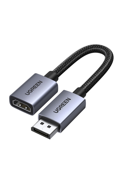 Ugreen Displayport To Hdmi Cable 4K 20Cm Dp133 For Tv