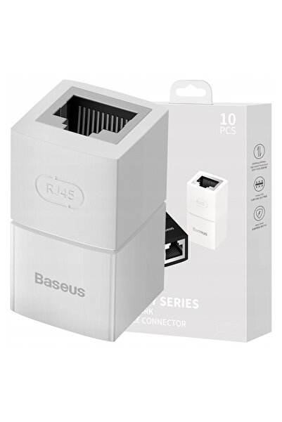 Baseus Network Connector Ethernet Cable Connector Rj-45 For Internet 10 Pcs