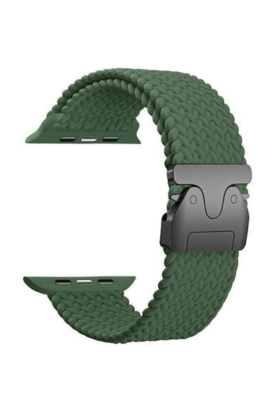 Beline Υφασμάτινο λουράκι πράσινο (Apple Watch 42/44/45/49mm, Apple)
