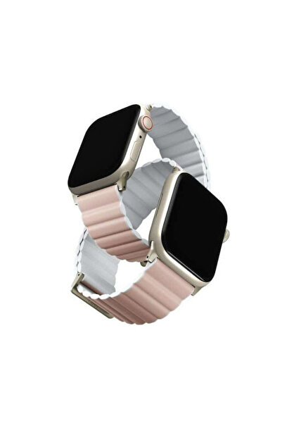 uniq Revix Premium Λουράκι Δερμάτινο Ροζ (Apple Watch 38/40/41/42mm)