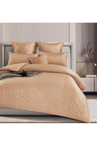 OEM Fine Cotton Duvet Cover Set with Stretchy - Deluxe - 6 pieces | 14696-C
