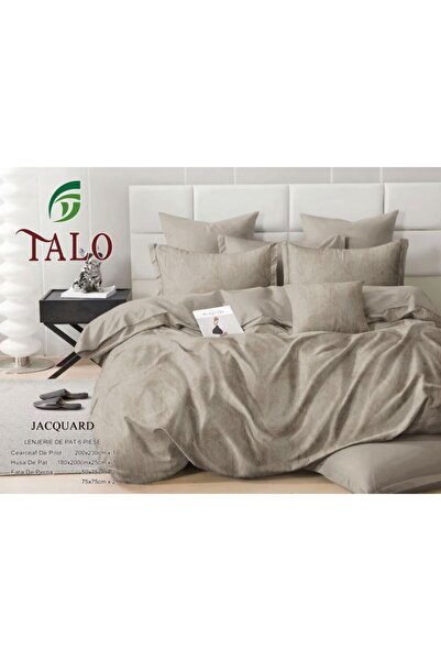 OEM 100% Cotton Jacquard Duvet Cover Set with Stretchy - 6 pieces | 18179-TL