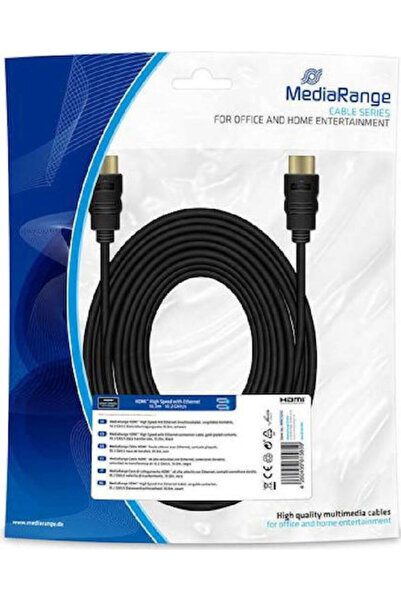 MediaRange Καλώδιο HDMI 1.4 Υψηλής Ταχύτητας 1080p 120Hz HDMI Αρσενικό - HDMI...