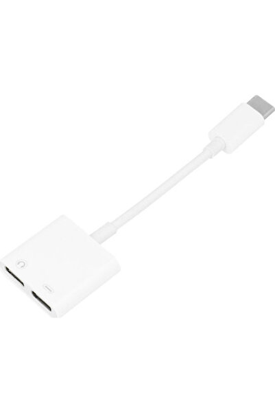 OEM Μετατροπέας USB-C θηλυκό σε USB-C 2x θηλυκό Λευκό 1 τεμάχιο 5903396106545