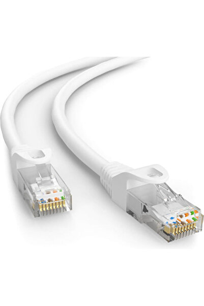 POWERTECH Καλώδιο Ethernet U/UTP Cat.5e (Gigabit) 5μ Λευκό Κωδικός: CAB-N358