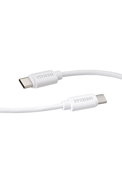 SBS Καλώδιο USB 2.0 USB-C αρσενικό - USB-C Λευκό 1μ