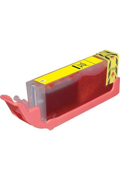 OEM Συμβατό Μελάνι Εκτυπωτή Inkjet Canon CLI-581XXL 830 Σελίδες 13ml Κίτρινο ...