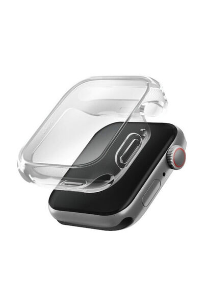 uniq Θήκη σιλικόνης Garde σε διαφανές χρώμα για Apple Watch Σειρά 4/5/6/SE/SE...