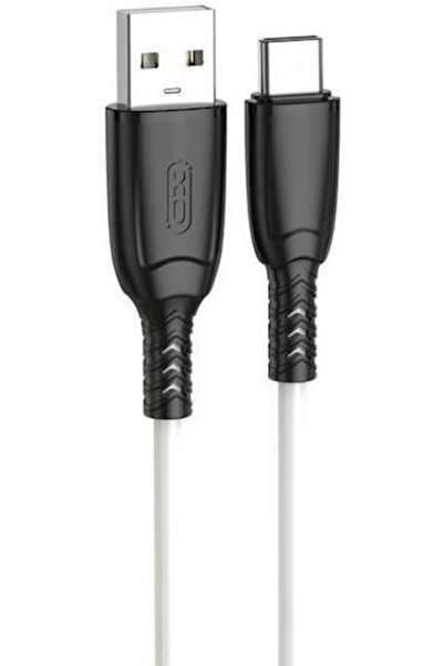 Xo Καλώδιο USB 2.0 USB-C Αρσενικό - USB-A Λευκό 1μ