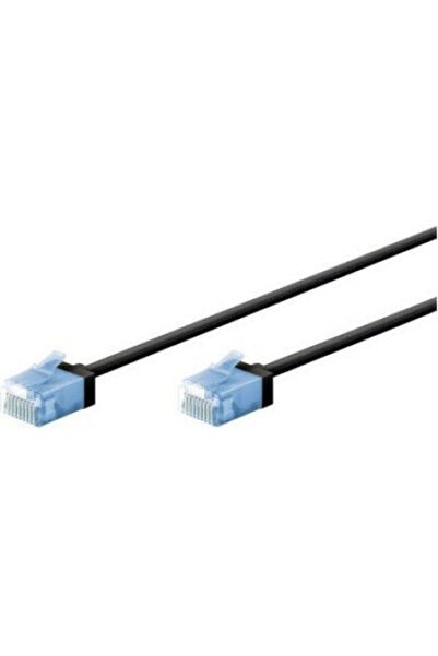 goobay Καλώδιο Ethernet U/UTP Cat.6a (Gigabit) 10μ Μαύρο Κωδικός: 74241