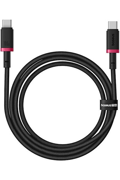 Baseus Dura Καλώδιο USB 2.0 USB-C Αρσενικό - USB-C 100W PD Μαύρο 1μ P10377803...